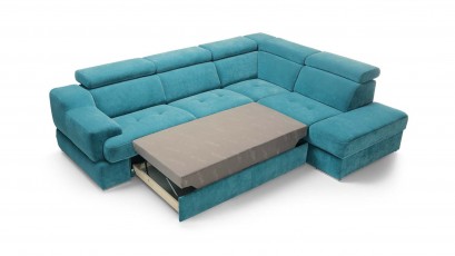 Gala Collezione Sectional Belluno - Modular sectional with bed and storage