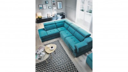 Gala Collezione Sectional Belluno - Modular sectional with bed and storage