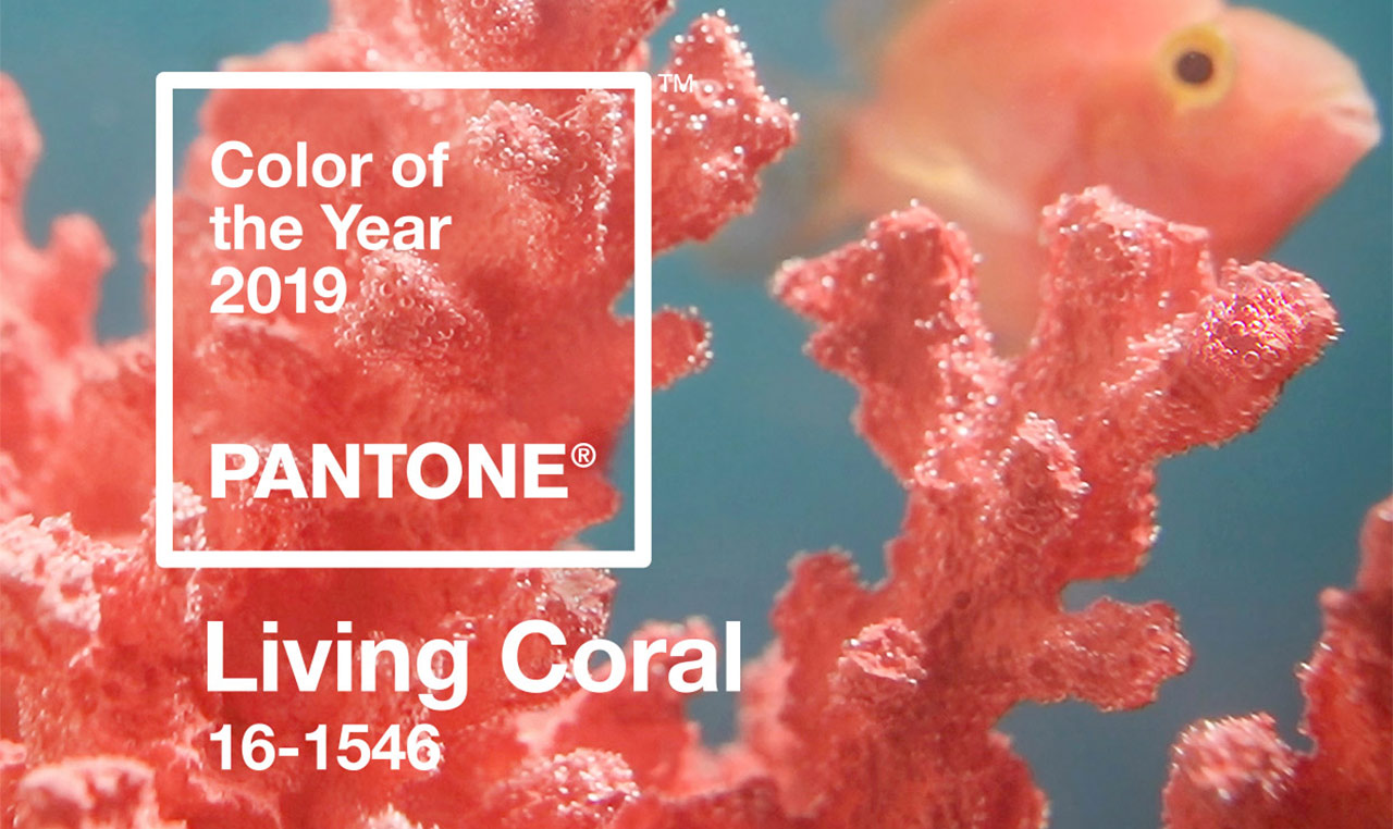 The Living Coral color of 2019