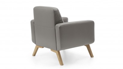 Sweet Sit armchair Fiord - Leather - Leather Accent Chair