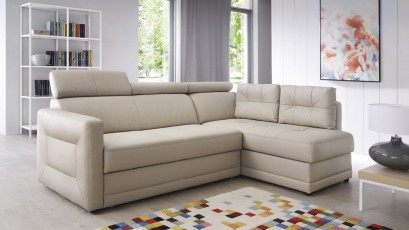 Sweet Sit Sectional Eden - Compact sectional with bed and storage