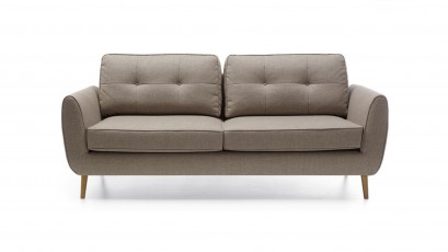 Wajnert Plus Size Loveseat Oland - Scandinavian style 2,5-seater sofa