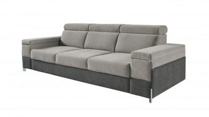 Libro Sofa Ulises 3SFBK - Modern sofa bed with storage