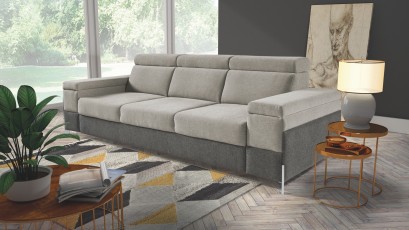 Libro Sofa Ulises 3SFBK - Modern sofa bed with storage