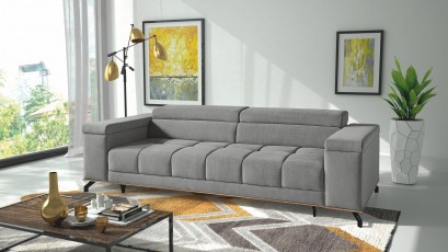 Libro Sofa Party 3SFBK - Sofa bed with storage