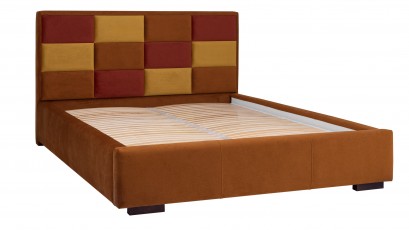 Hauss Bed Choco - Modern upholstered bed