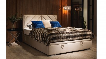 Hauss Storage Bed Pino Slim - Unique upholstered platform bed