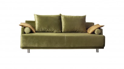 Libro Sofa Zafira - Trendy sofa with bed and storage