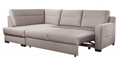 Libro Sectional Modo - Sectional with a bed, storage and adjustable backrests