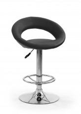  Halmar H-15 Black Bar Stool - Comfortable bar stool