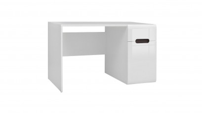  Azteca Trio Desk - High gloss white desk