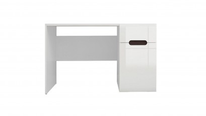  Azteca Trio Desk - High gloss white desk