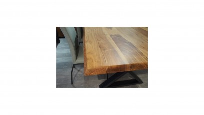  Corcoran Table ZEN-19-A + ZL-BLX - Acacia dining table