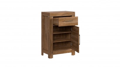  Gent 1 Door 1 Drawer Storage Cabinet - Versatile contemporary piece