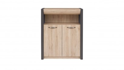  Executive 2 Door 1 Drawer Storage Cabinet - Contemporary solution