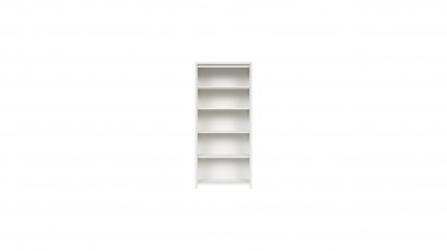  Kaspian White Bookcase - Contemporary furniture collection