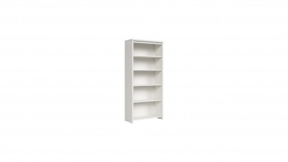  Kaspian White Bookcase - Contemporary furniture collection