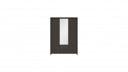  Kaspian Wenge 5 Door Wardrobe - Contemporary furniture collection