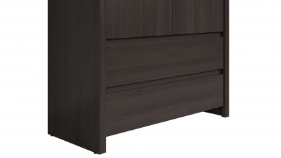  Kaspian Wenge Storage Cabinet - Contemporary furniture collection