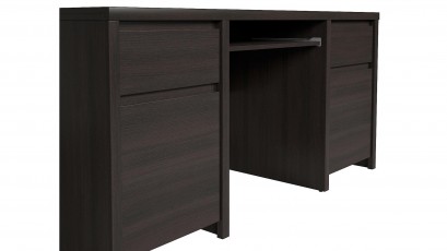  Kaspian Wenge Desk 160 - Large office desk