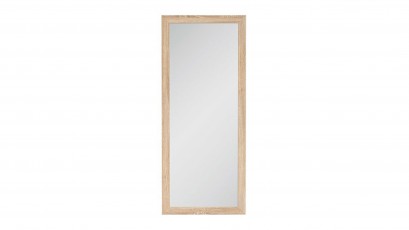  Kaspian Oak Sonoma Mirror - Contemporary accent