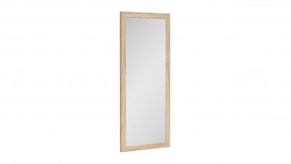  Kaspian Oak Sonoma Mirror - Contemporary accent