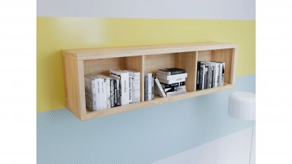  Kaspian Oak Sonoma Floating Shelf - Contemporary furniture collection