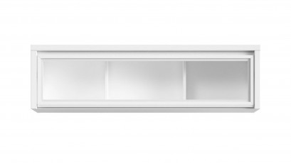  Kaspian White Floating Cabinet - Contemporary furniture collection