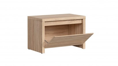  Kaspian Oak Sonoma Shoe Cabinet - Contemporary furniture collection