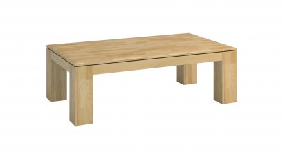  Mebin Rossano Coffee Table Oak Bianco - High-quality European furniture