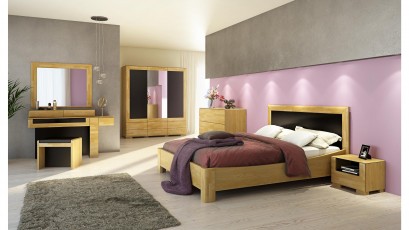  Mebin Rossano Mirror Oak Bianco - High-quality European furniture