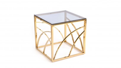  Halmar Universe Side Table - Gold accent table