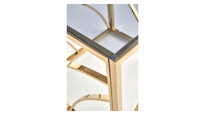  Halmar Universe Side Table - Gold accent table