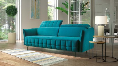 Libro Sofa Molta - Sleeper sofa with storage