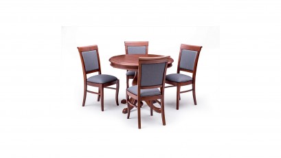 Bukowski Dining Set Oskar and Lord - European extendable table