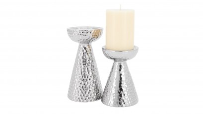  Torre & Tagus Helio Cone Pillar  - Modern candle holder