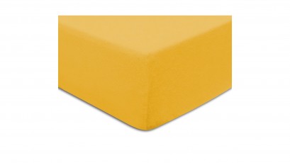  Darymex Terry Fitted Bed Sheet - Egg Yolk - Europen made