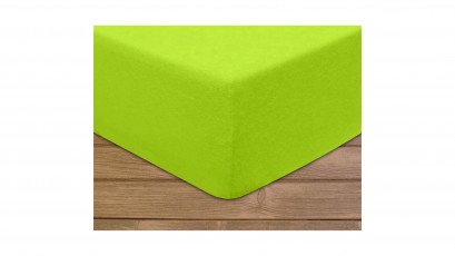  Darymex Terry Fitted Bed Sheet -  Lime - Europen made