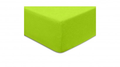  Darymex Terry Fitted Bed Sheet -  Lime - Europen made