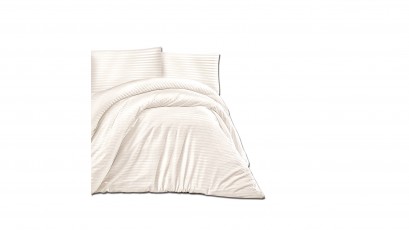  Darymex Cotton Duvet Cover Set - Cizgili Cream - Europen made