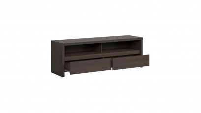  Kaspian Wenge Tall Tv Stand - Contemporary furniture collection