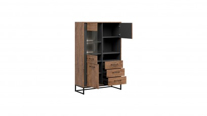  Luton Display Cabinet - Loft style furniture