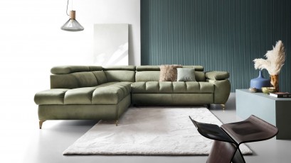 Puszman Sectional Lugano II - Discover a new comfort level with the unique and extremely modern Lugano corner sofa.