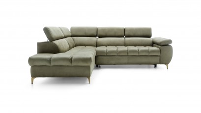 Puszman Sectional Lugano II - Discover a new comfort level with the unique and extremely modern Lugano corner sofa.