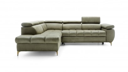 Puszman Sectional Lugano II - Discover a new comfort level with the unique and extremely modern Lugano corner sofa.