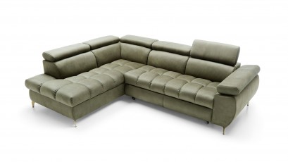 Puszman Sectional Lugano II - Discover a new comfort level with the unique and extremely modern Lugano corner sofa.