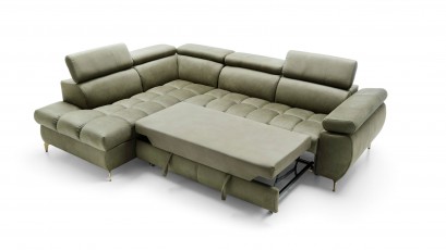 Puszman Sectional Lugano II - Discover a new comfort level with the unique and extremely modern Lugano corner sofa.