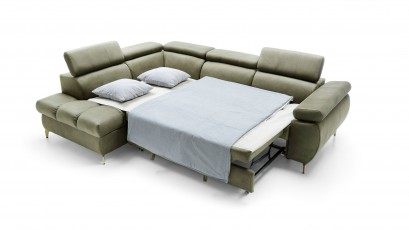 Puszman Sectional Lugano II - Discover a new comfort level with the unique and extremely modern Lugano corner sofa.