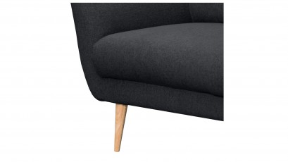 Des Armchair Tromso - Compact, space-saving accent chair.