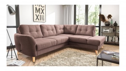 Des Sectional Vista II - Corner sofa-bed with storage